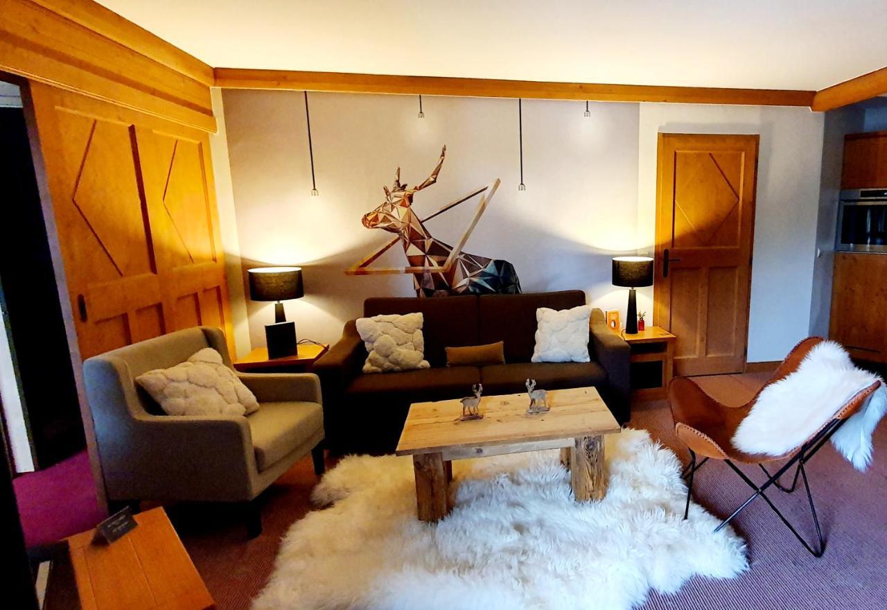 Appartement Arc 1950 M, Ski Au Pied, Piscine Exterieure Chauffee, Remontees Mecaniques A 100M, Sauna Et Salle De Sports Les Arcs  المظهر الخارجي الصورة